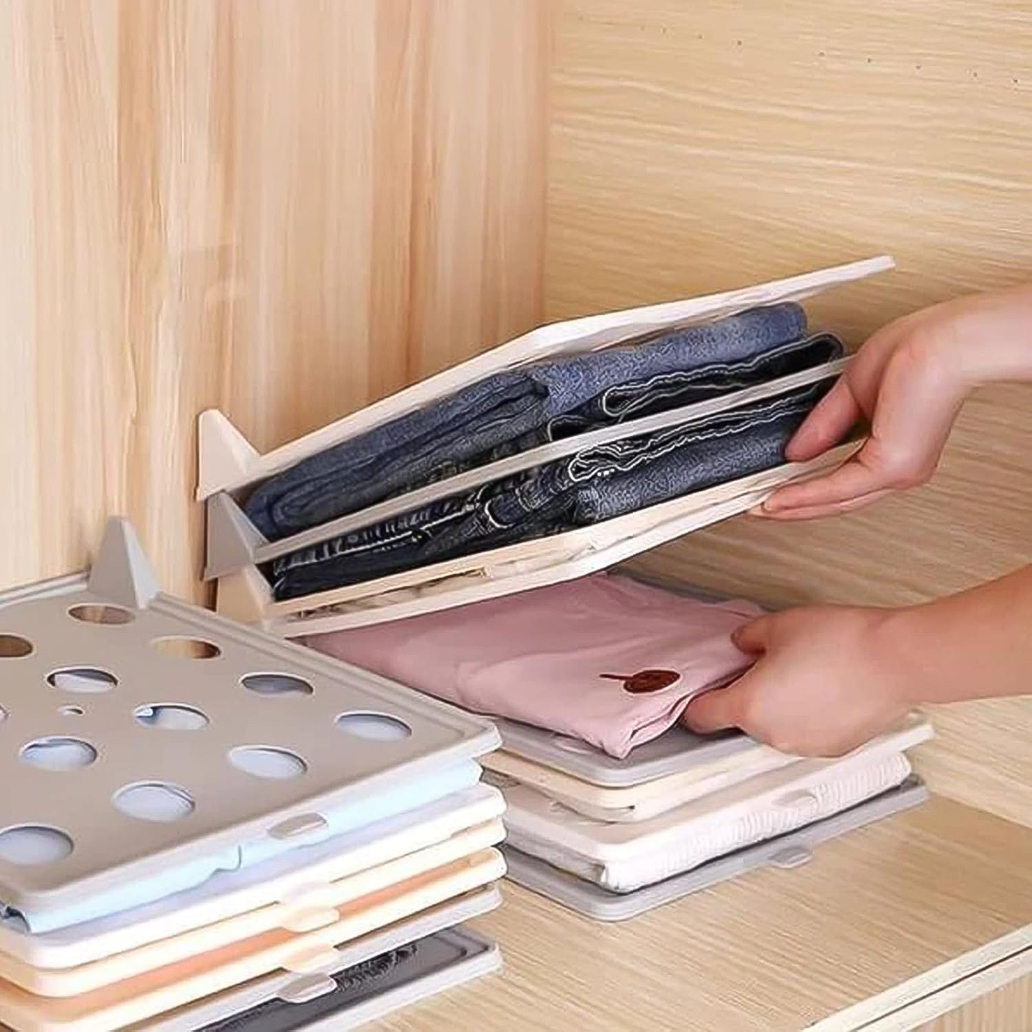 Shirt Folding Board for Neat Stackable Clothes Shirt Folding Board for Neat Stackable Clothes